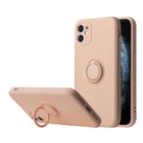 Onasi Silikonski ovitek Liquid Ring za Xiaomi Redmi Note 11 5G - roza | Shoptok.si