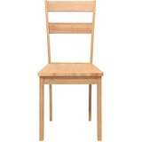  Blagovaonske stolice 2 kom. Prirodna guma od punog drva | shoptok.hr