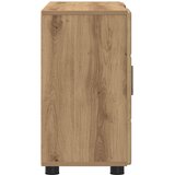  Kreveta s policom FLORIN Umjetnički hrast 88,5 x 30,5 x 55,5 cm | shoptok.hr