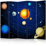 Artgeist PARAVAN 225/172/3 cm modra, črna | Shoptok.si