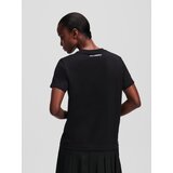 Karl Lagerfeld Majica siva / krvavo rdeča / črna / bela | Shoptok.si
