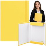  Folder for documents with elastic band, hard, office, yellow, A4/4.5 cm | shoptok.hr