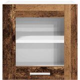 Viseći ormarić s pohranom 2 pcs Staro drvo 40 x 31 x 40 cm | shoptok.hr