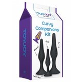 Toy Joy 2019 Curvy Companions Kit Black 3 Pack | shoptok.hr