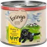 Classic Meat meni Kitten 6 x 200 g - Piščanec & teletina