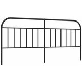  Metalno zamjensko uzglavlje crno 193 cm | shoptok.hr