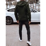 DStreet Men's transitional jacket with hood green | shoptok.hr