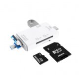 Čitač kartica, 3-u-1, Type-C + Micro USB + USB 2.0 Cijene