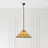  Endon 64194 - Luster na lancu Tiffany JAMELIA 3xE27/60W/230V prečnika 50 cm | Eponuda.com