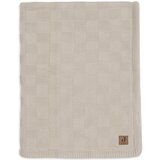 Jollein dekica dekica 75x100 cm Box knit warm sand/Velvet GOTS box knit warm sand velvet gots | shoptok.hr