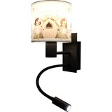 Brilagi LED fleksibilna lampa BOBO 1xE27/25W/230V + LED/3W crna/bela/ružičasta/vile | Eponuda.com