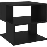 Furnova Stranska mizica črna 40x40x40 cm iverna plošča, (21914121) | Shoptok.si