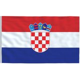vidaXL Hrvaška zastava 90x150 cm, (20696836) | Shoptok.si