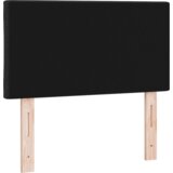  Vzglavje z LED lučmi z vzglavjem Prilagodljiva Črna 80 cm blago, (5000043884) | Shoptok.si
