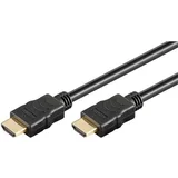 Goobay HDMI na HDMI 1,5m z Ethernet pozlačen kabel, (21559182)