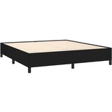  Posteljni okvir črna 180x200 cm blago, (20725996) | Shoptok.si