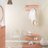 Spinder Design Metalni ormarić za cipele u boji lososa Marco – | shoptok.hr