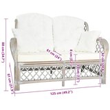  Dvosjed od ratana sivi | Eponuda.com