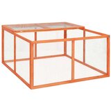 vidaXL Kavez za zečeve 124 x 120 x 60 cm od masivne jelovine Cijene