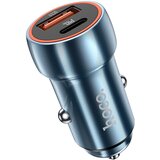 Hoco auto punjač Z46A type c + usb QC3.0 20W plava Cene