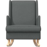  Ljuljačka Tamno siva 62 x 80 x 85 cm tkanina | shoptok.hr