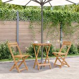  Sklopivi vrtni stol od masivnog bagremovog drva 60 x 75 cm | shoptok.hr