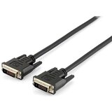 Equip DVI-D Dual Link 24+1 moški/moški kabel 3m zlata - 118933, (21407229) | Shoptok.si