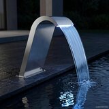 FONTANA u Bazenu Srebrna 47 x 31 x 60 cm Nehrđajući čelik | shoptok.hr