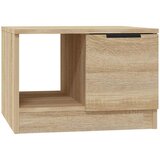  Stolić za kavu boja hrasta 50x50x36 cm konstruirano drvo | shoptok.hr