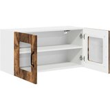 vidaXL Stenska kuhinjska omarica z vrati Dimljeni oreh 80 x 31 x 40 cm | Shoptok.si