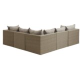 Lounge garnitura Ravandip 5 osoba natur | Eponuda.com