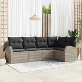  Set sofe s jastukom Svijetlo siva Poliester | shoptok.hr