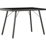  Radni stol crni 90 x 50 x 79 cm | shoptok.hr