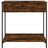  Konzolni stol boja hrasta 75 x 34 5 x 75 cm konstruirano drvo | shoptok.hr