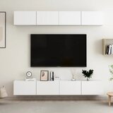vidaXL tv ormarići 4 kom bijeli 100 x 30 x 30 cm od iverice Cijene