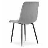  Stolica TURIN - svijetlo sivi baršun x 2 | shoptok.hr