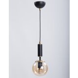 Squid Lighting Žuta /crna viseća svjetiljka sa staklenim sjenilom ø 15 cm Hector – Cijene
