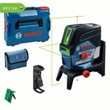 Bosch kombinovani laser GCL 2-50 CG Solo; bez baterija i punjača; zeleni zrak; sa nosačem sa štipaljkom; L-Boxx (0601066H03) Cene