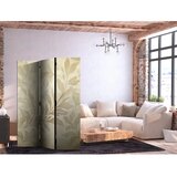  Paravan - Botanical Motif with Leaves and Vines in Sandy Colors. 135x172 Akustični | shoptok.hr