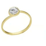 Vittoria Ženski victoria cruz basic xs crystal gold prsten sa swarovski kristalom ( a4226-07da ) Cene