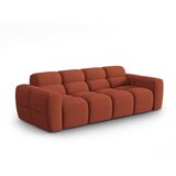 Micadoni Home Opečnato oranžna sedežna garnitura 256 cm Lisa – | Shoptok.si