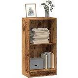 vidaXL Regal za knjige boja starog drva 40x24x76 cm konstruirano drvo Cijene