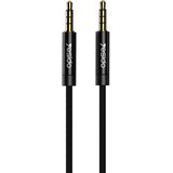 Yesido avdio kabel (YAU16) – priključek 3,5 mm na priključek 3,5 mm, 3 m – črn | Shoptok.si