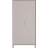 Kremno bela otroška garderobna omara 89x180x54 cm Alkmaar –