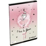LizzySuli Lovely Ballerina Tiny Dancer bilježnica A5, 40 listova