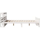 vidaXL Okvir kreveta s uzglavljem bez madraca bijeli 120x200 cm | shoptok.hr