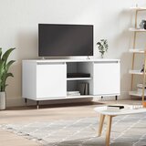 vidaXL TV omarica bela 104x35x50 cm inženirski les Cene