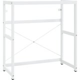 Maison Chic Kopalniški regal - Umivalniška omarica bel 79x38x83 cm železo, (21758920) Cene