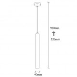 Opviq Črna viseča svetilka s kovinskim senčilom ø 4 cm Best – | Shoptok.si