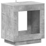  Stranska miza Beton Siva 60 x 40 x 65 cm Konstruirano leseno, (5000210868) | Shoptok.si